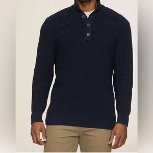 💕Flag & Anthem DENVER COOLING MOCK NECK SWEATER NWT *Flaw